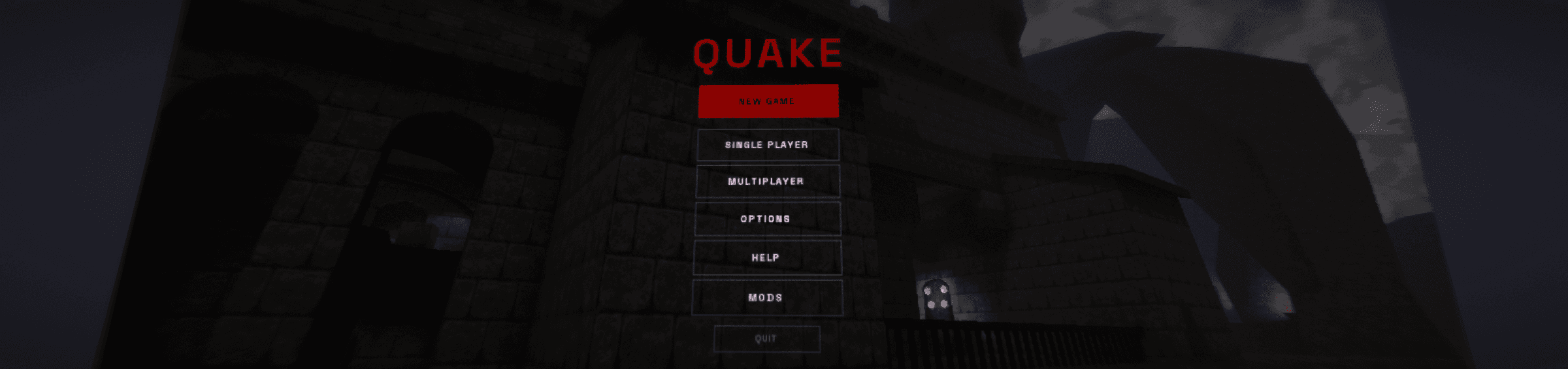 vkQuake-RmlUi main menu