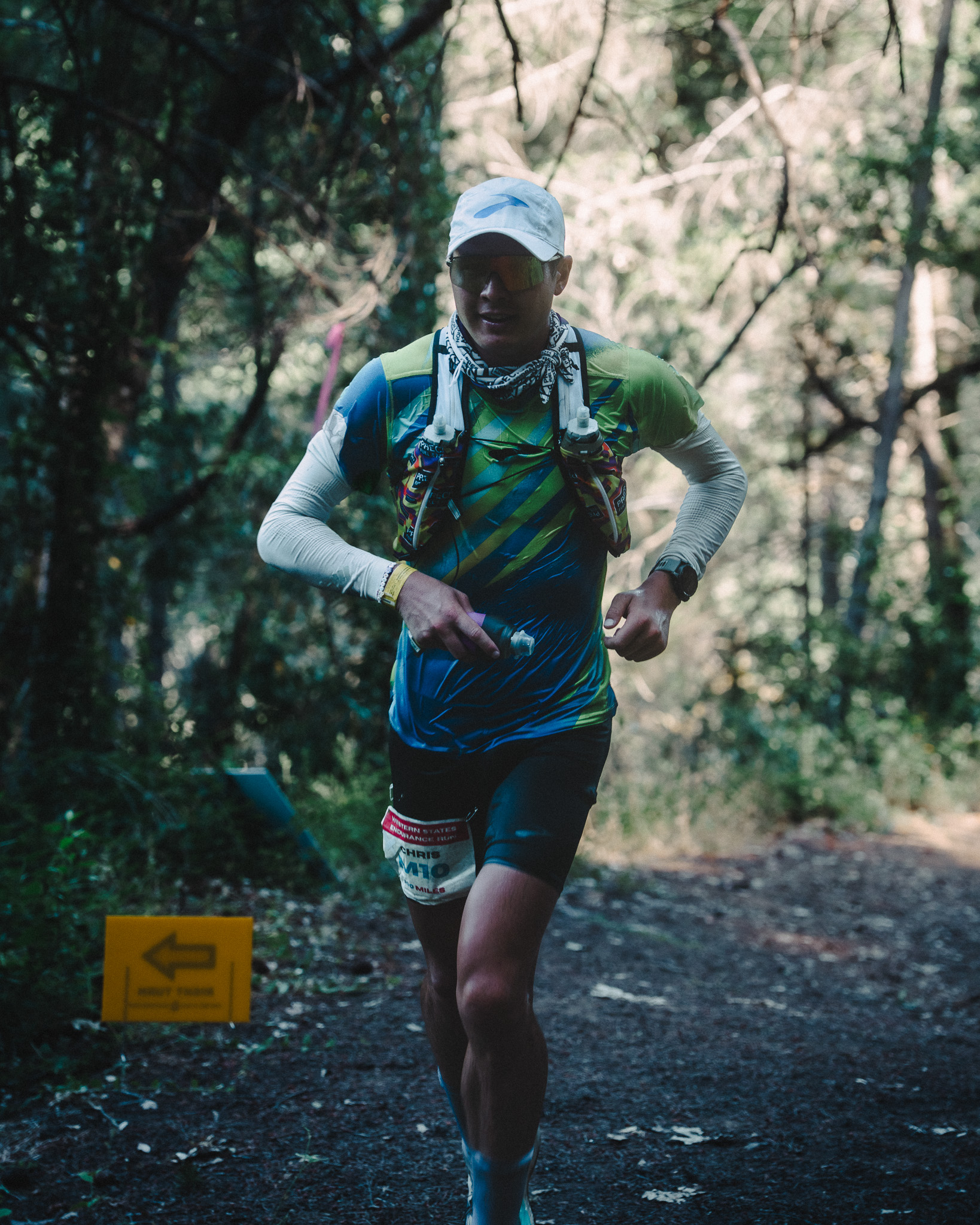 Runners on the course