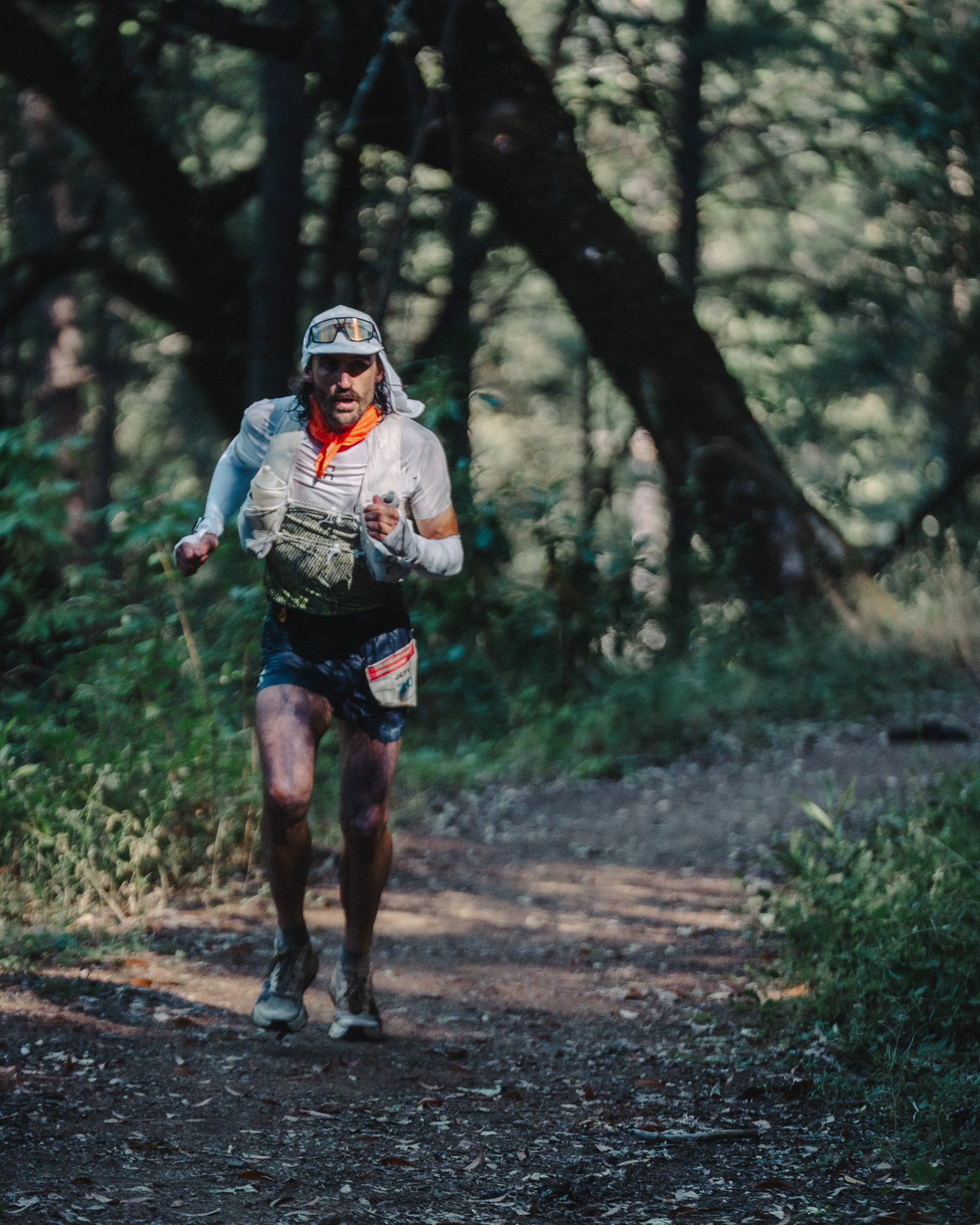 Runners on the course