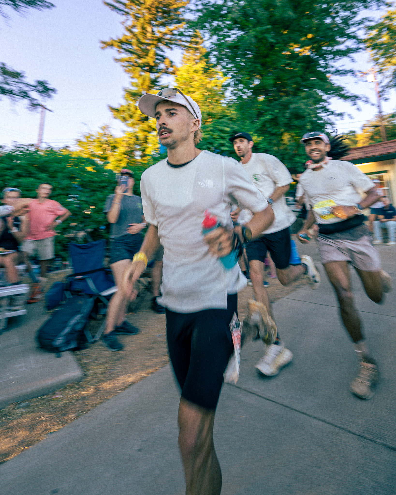 Foresthill checkpoint and finish line