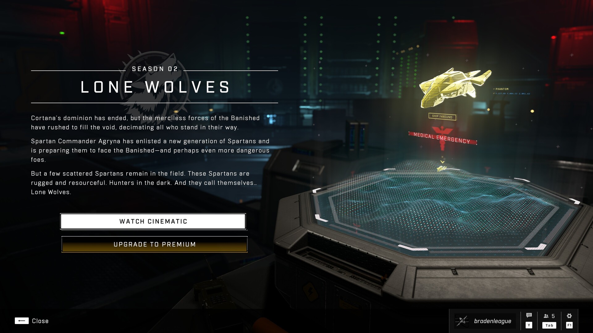 Halo Infinite UI and gameplay screenshots