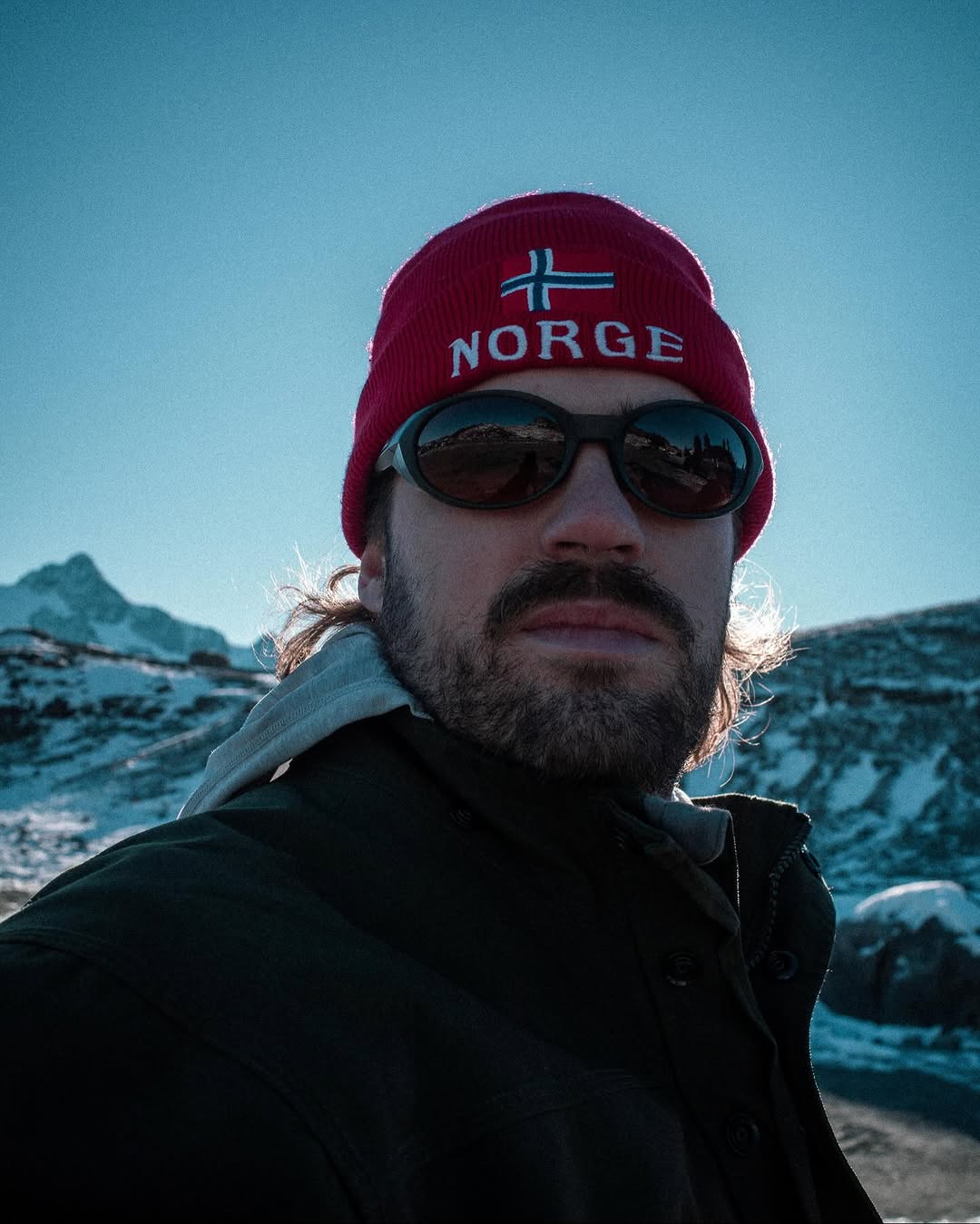 Photo by Braden League on November 23, 2025. May be an image of one or more people, beard, arctic and text.